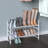 Stack and Expand 6-Pair Shoe Rack