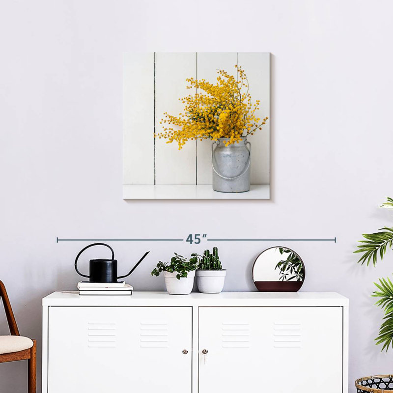 Harnek Yellow Mimosa Flowers