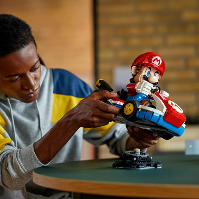 LEGO Super Mario, Mario Kart – Mario & Standard Kart Building Set, 1972 Pieces