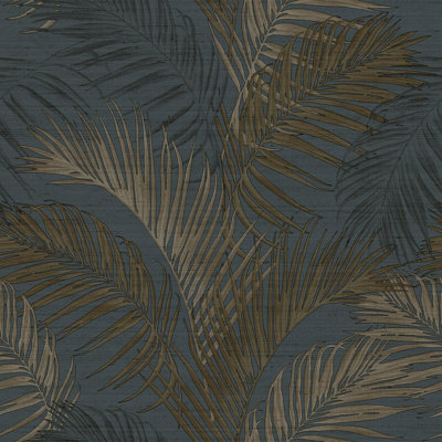 Synergy Collection Lush Palm Leaf Wallpaper Roll