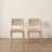Seagrove Woven Water Hyacinth and Rubberwood Chair