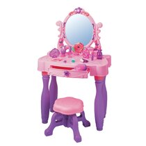 Guidecraft Vanity and Stool - Pink