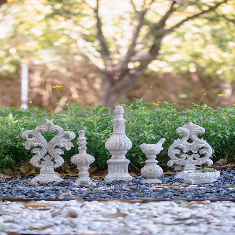 Décoration de jardin intérieure 4,5 po x 4,5 po x 13,5 po Danna