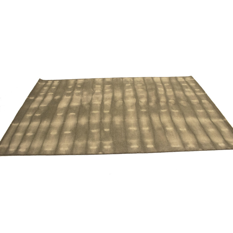 Tapis oriental beige / kaki moderne 5 X 8