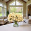 Peonies Floral Arrangement In Vase-1019881183
