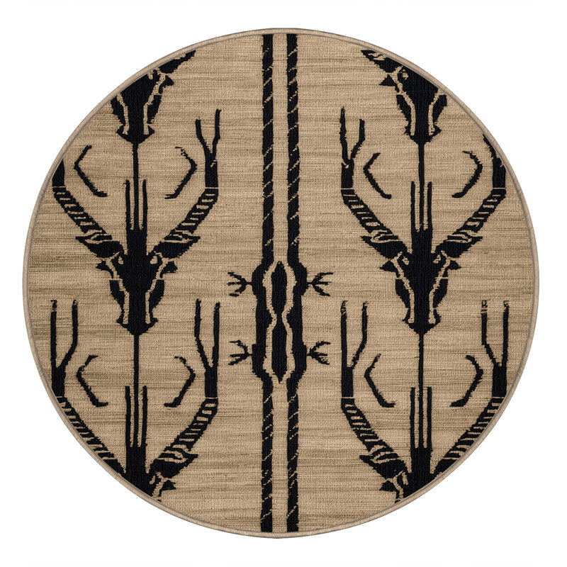  Tapis lavable Oryx, Rond 3 pi