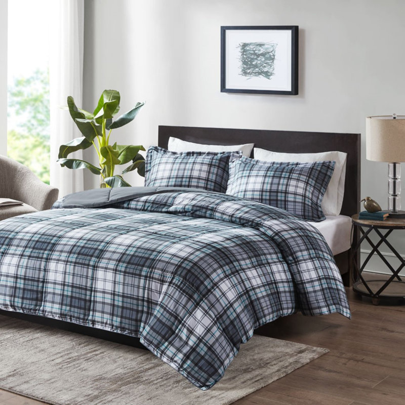 Ensemble d'édredon simple en duvet synthétique Scotchgard