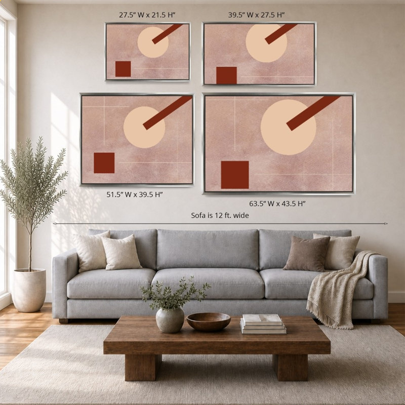 Lune moderne par SD graphiques Studio - impression sur toile