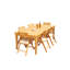 Surfliner Outdoor 7 - Piece Teak Dining Set