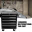 Coffre à outils à 5 tiroirs, armoire de rangement pour outils pour le garage avec 4 roues et système de verrouillage-926509980