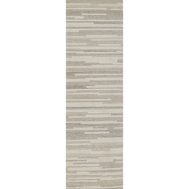 Keaundra Wool Abstract Indoor Rug, Runner 2'3" x 8'