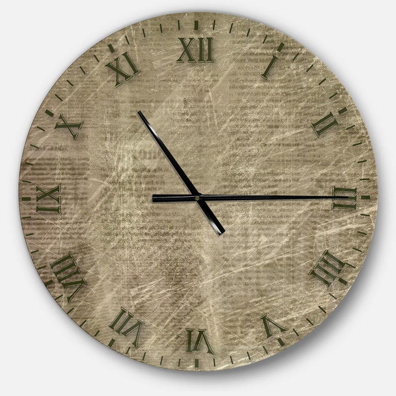 Horloge murale style campagne antique antique, Moyen