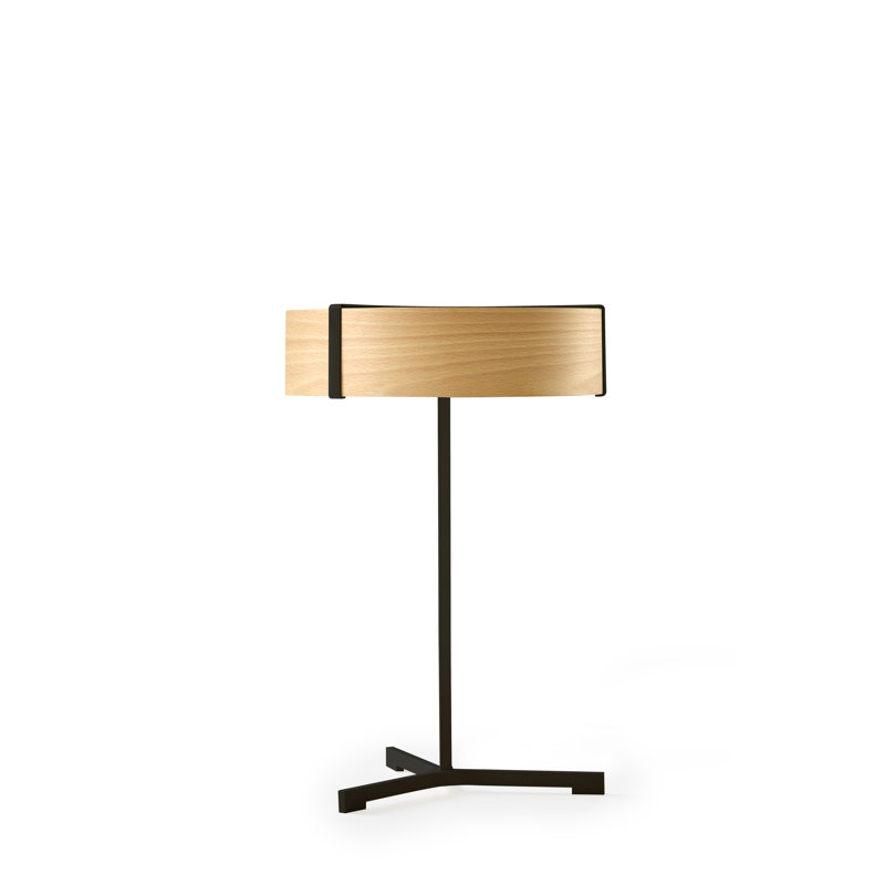Thesis LED Table Lamp, Ivory White, Matte Black