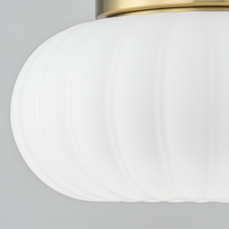Plafonnier encastré 3 lumières Mid-Century