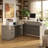 Height Adjustable L-Shaped Standing Desk