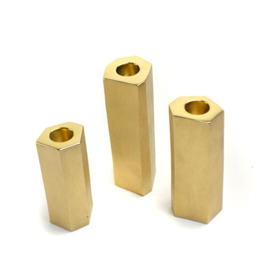 Brass Tabletop Candlestick