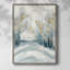 «Christmas Holiday Art CDLXII», reproduction d'art encadrée - bois massif-519615493