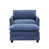 Navy Polyester Blend
