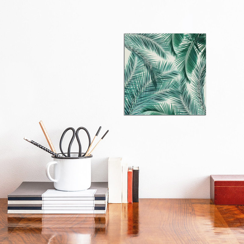 Palms II by Vin Zzep - Wrapped Canvas Print, 30.48 cm H x 30.48 cm W