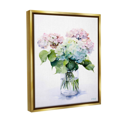 "Ombre Hydrangea Bouquet" par RB sur toile