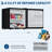 1.7 Cu.Ft Mini Fridge with Freezer, Compact Refrigerator for Bedroom,Dorm- Adjustable Thermostat, Energy Efficient,  Quiet Mini Fridge with Separate Freezer Compartment & Reversible Door-123351717