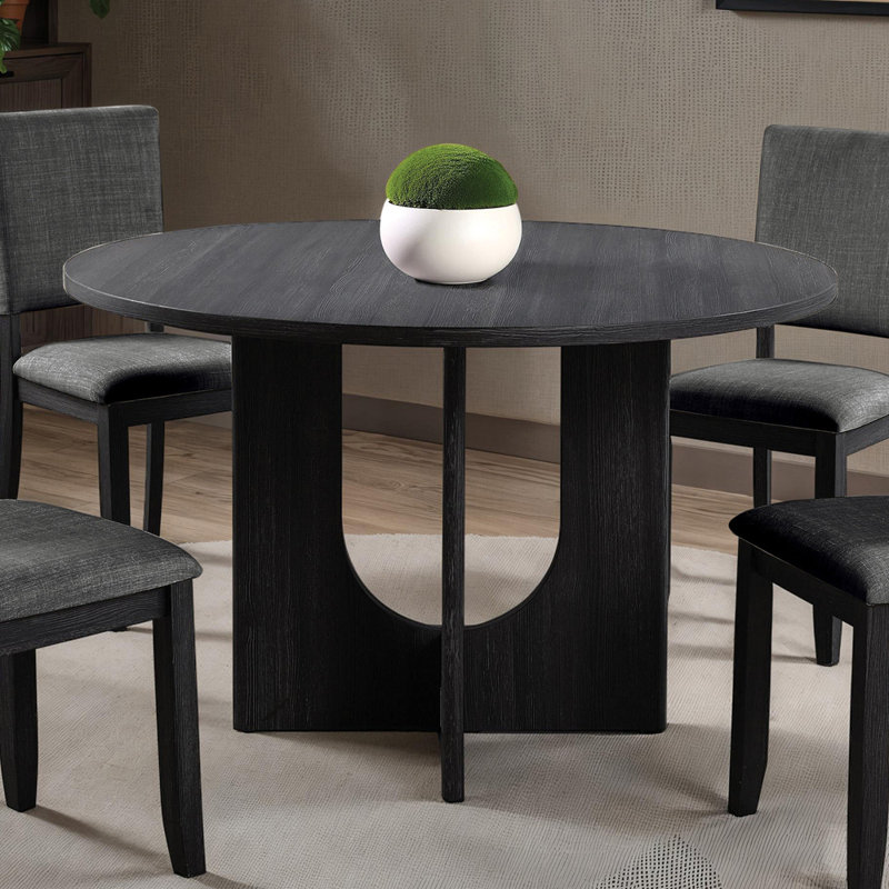 Table de salle à manger Classic Classic 1pc, Gris foncé