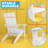 All Weather Outdoor Chair with Cup Holder Adirondack Chair With Ottoman-71613263