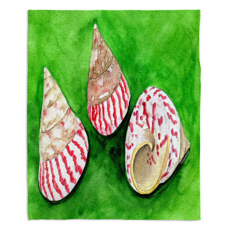  Couverture de menthe poivrée Trochus, 68 po x 80 po