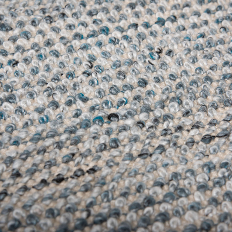 100% Polyester Hand Woven Rug, Rectangle 5' x 7'9"