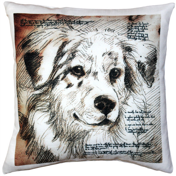 Animal Print Reversible Throw Pillow