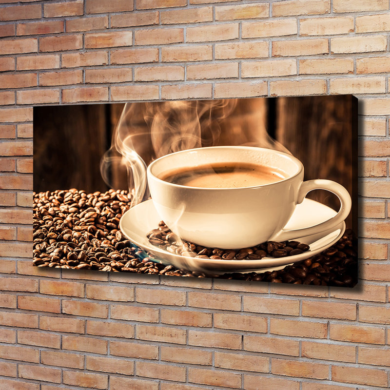 Aromatic Coffee - Wrapped Canvas Print