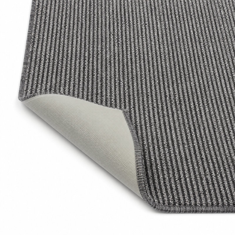 Tapis de couloir gris antidérapant Essential Lane Slate, Ardoise, 25 pi