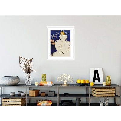 May Milton by Henri de Toulouse-Lautrec -Framed Giclee Print