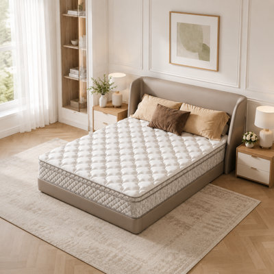 Full Size Mattress,12 Inch Hybrid Full Mattress In A Box With Memory Foam And Pocket Spring For Pressure Relief & Comfort Sleep & Zoned Support, Medium Firm,certipur-us & Oeko-tex