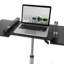 Techni Mobili Folding Table Laptop Cart