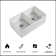 Double Basin Farmhouse Kitchen Sink With Grid And Strainer