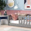 Lit plateforme simple avec clôture sans porte-88087954