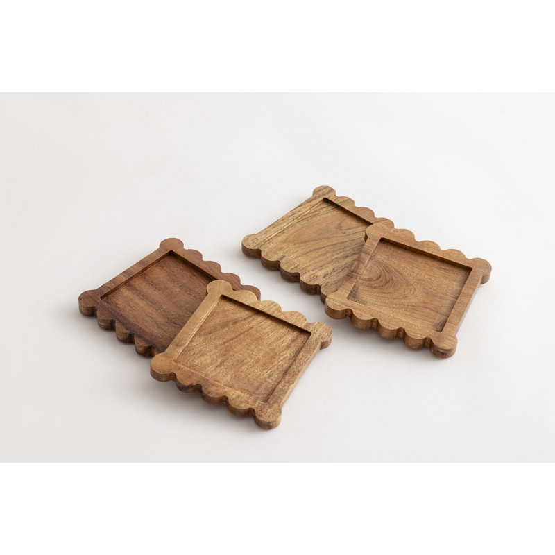 Sous-verres en bois S / 4