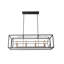 Lustre rectangulaire en métal 8 lumières Guzik-230328375
