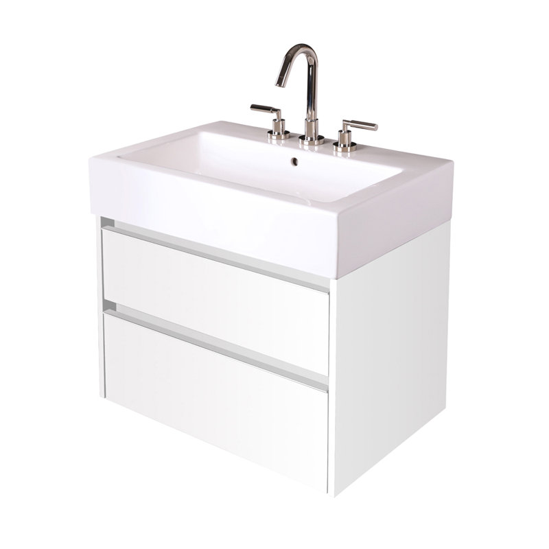 Pronto 28.5'' W Single Vanity, 2 Hole - 4" Centers