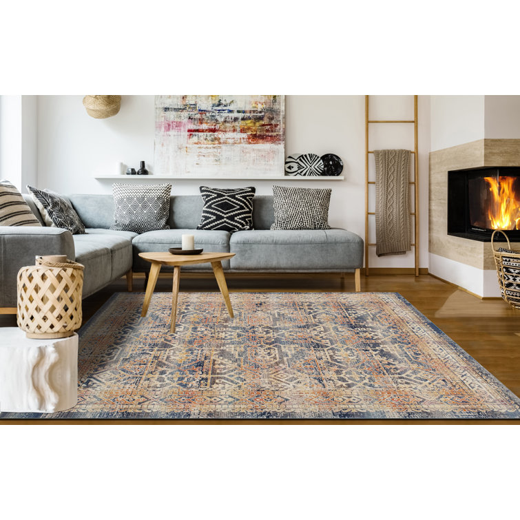 Morvant Oriental Indoor Rug