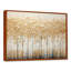 Minimalisme Golden Trees Harmony sur toile-97031255-109538546