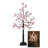 6FT Cherry Blossom Tree with 96 Fairy Lights, Artificial Lighted Tree