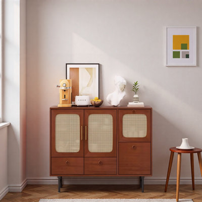 Armoire d'appoint multifonctionnelle rétro