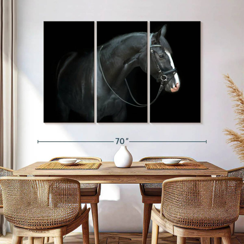 Cheval pur-sang Brampt, H 42 po x l 65 po
