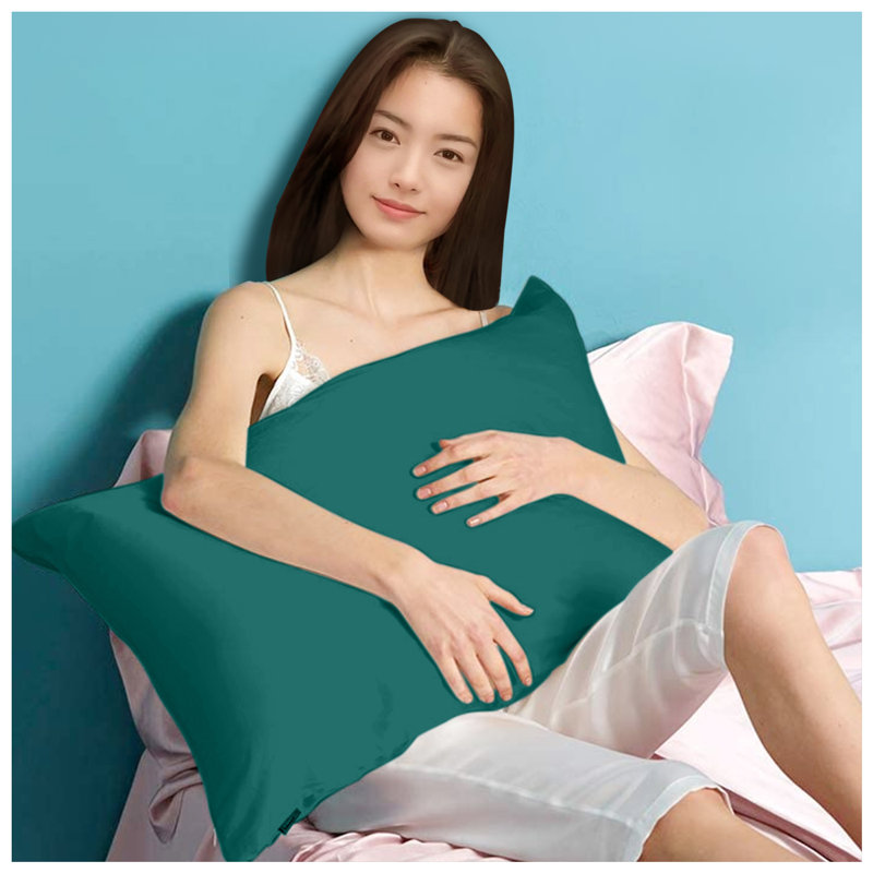 Nicole 144 Thread Count Pillowcase, Deep Teal
