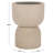 Ricco Pedestal Planter-1207646671
