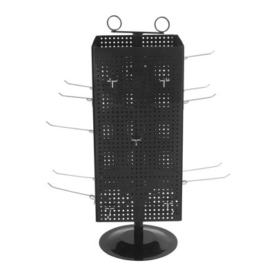 27.6X10.4” Iron Revolving Display Stand