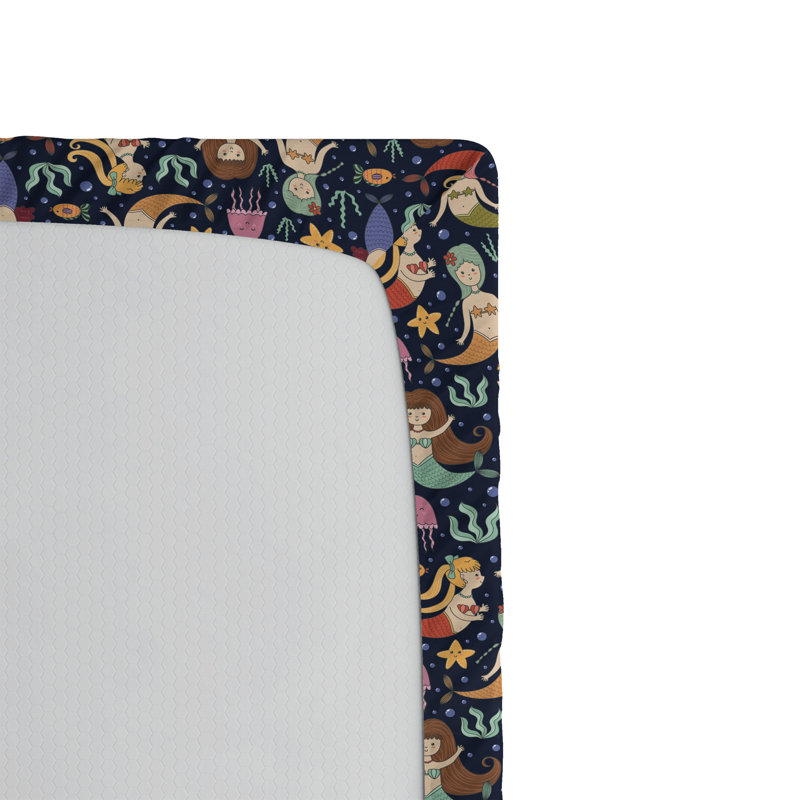 Multicolore Ambesonne, Drap-housse de taille double