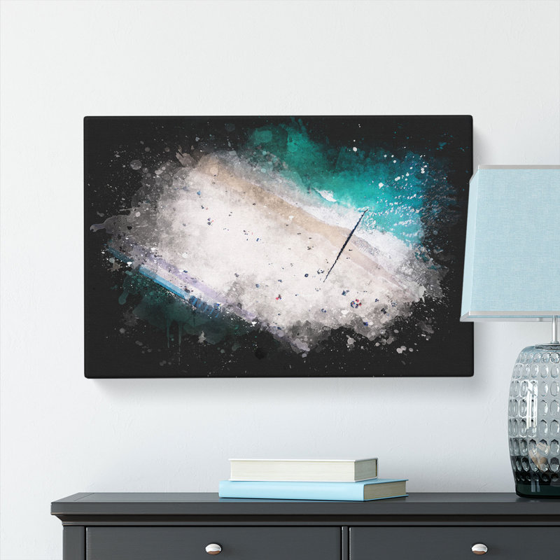 Bournemouth Beach - Wrapped Canvas, 60cm H x 91cm W x 3cm D